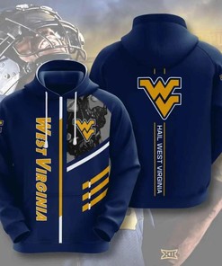West Virginia Mountaineers Hail West Virginia Football 3D Hoodie College Gifts