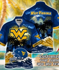 West Virginia Mountaineers NCAA Best Hawaiian Shirt Ever- Customize Any Team Any League