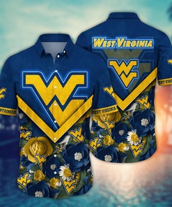West Virginia Mountaineers NCAA Flower Hawaii Shirt For Fans Ver 18