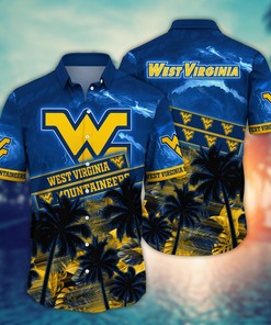 West Virginia Mountaineers NCAA Flower Hawaii Shirt For Fans Ver 22