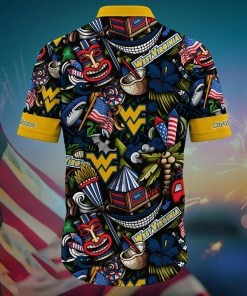 West Virginia Mountaineers NCAA Flower Hawaii Shirt For Fans Ver 25