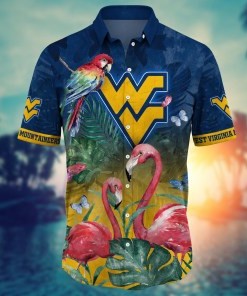 West Virginia Mountaineers NCAA Flower Hawaii Shirt For Fans Ver 29