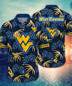 West Virginia Mountaineers NCAA Flower Hawaii Shirt For Fans Ver 31