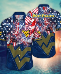 West Virginia Mountaineers NCAA Flower Hawaii Shirt For Fans Ver 32
