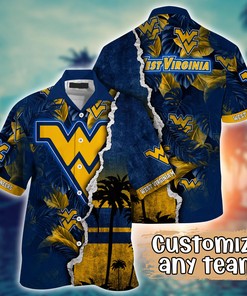 West Virginia Mountaineers NCAA Flower Hawaii Shirt For Fans Ver 33