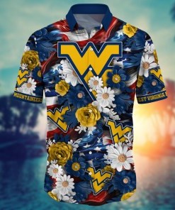 West Virginia Mountaineers NCAA Hawaii Shirt Ver 3