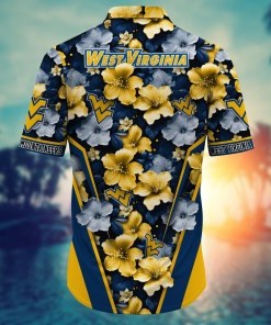 West Virginia Mountaineers NCAA Hawaiian Shirt, Aloha Shirt Ver 2