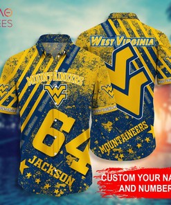 West Virginia Mountaineers Personalized Hawaiian Shirt