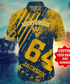 West Virginia Mountaineers Personalized Hawaiian Shirt