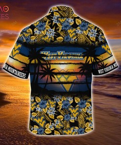 West Virginia Mountaineers Summer Hawaiian Shirt, Floral Pattern for Sports Enthusiast This Year