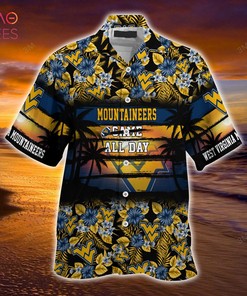 West Virginia Mountaineers Summer Hawaiian Shirt, Floral Pattern for Sports Enthusiast This Year