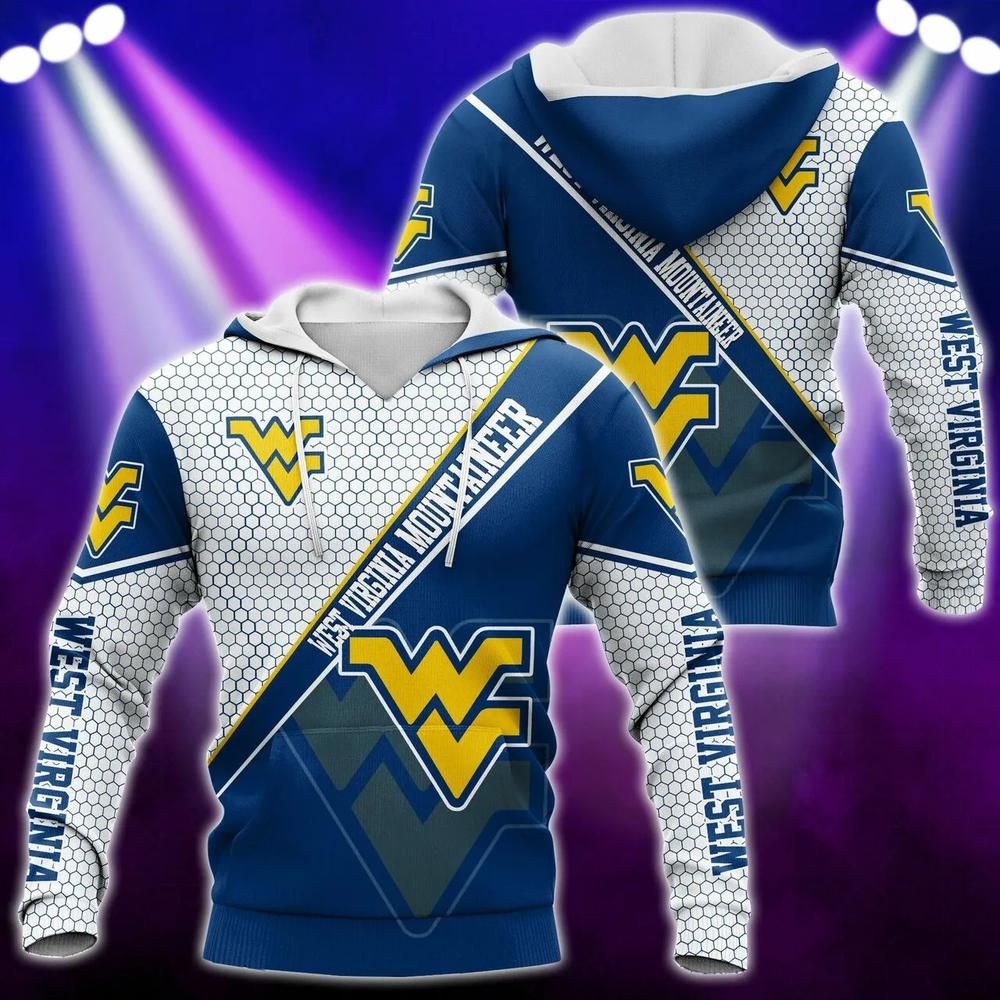 West Virginia Mountaineers for Fan 3D Hoodie West Virginia Mountaineers Fan Gifts