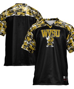 West Virginia State Yellow Jackets Football Jersey - Black Ncaa
