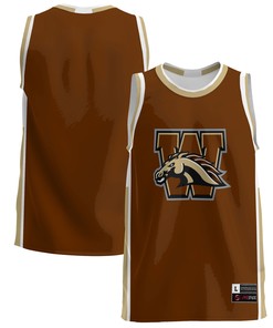 Western Michigan Broncos Basketball Jersey - Brown Ncaa