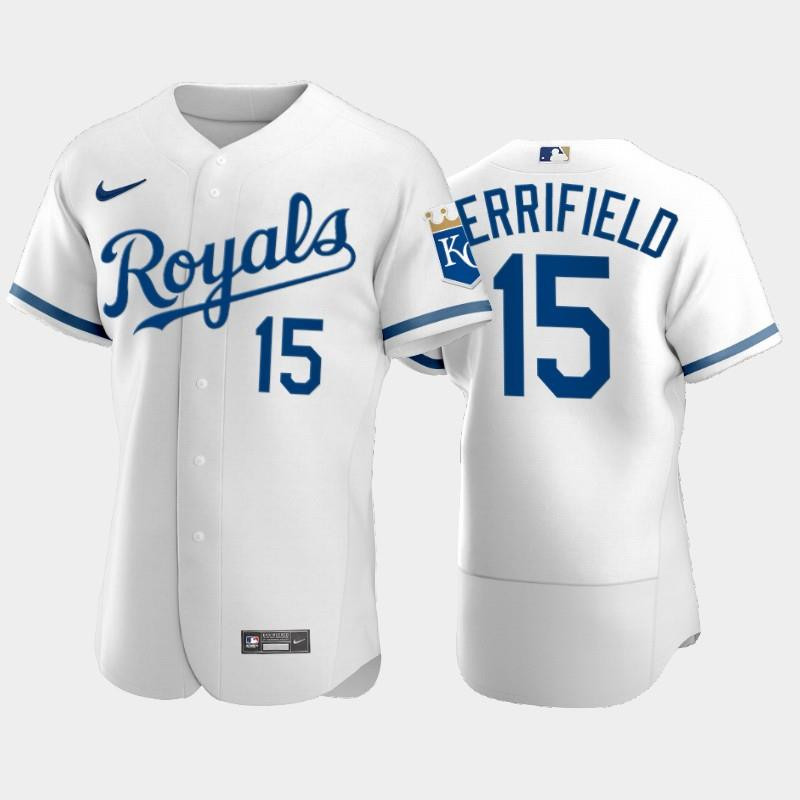 Whit Merrifield 15 Kansas City Royals 2022-23 White Men's Jersey