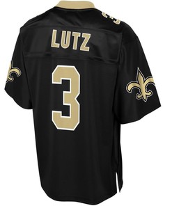 Wil Lutz New Orleans Saints Nfl Pro Line Youth Team Color Player Jersey - Black