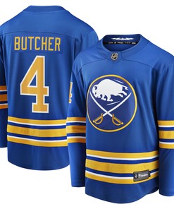 Will Butcher Buffalo Sabres Fanatics Branded Home Breakaway Player Jersey - Royal Nhl