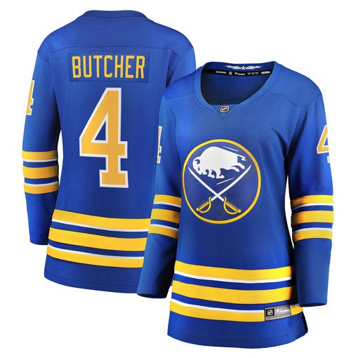 Will Butcher Buffalo Sabres Fanatics Branded Womens Home Breakaway Player Jersey - Royal Nhl