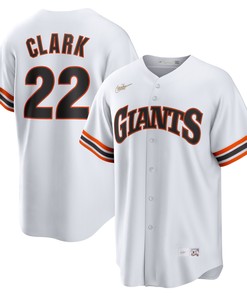 Will Clark San Francisco Giants Home Cooperstown Collection Player Jersey - White Mlb