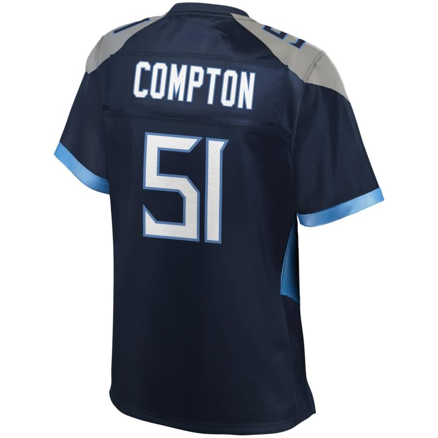 Will Compton Tennessee Titans Nfl Pro Line Womens Jersey - Navy