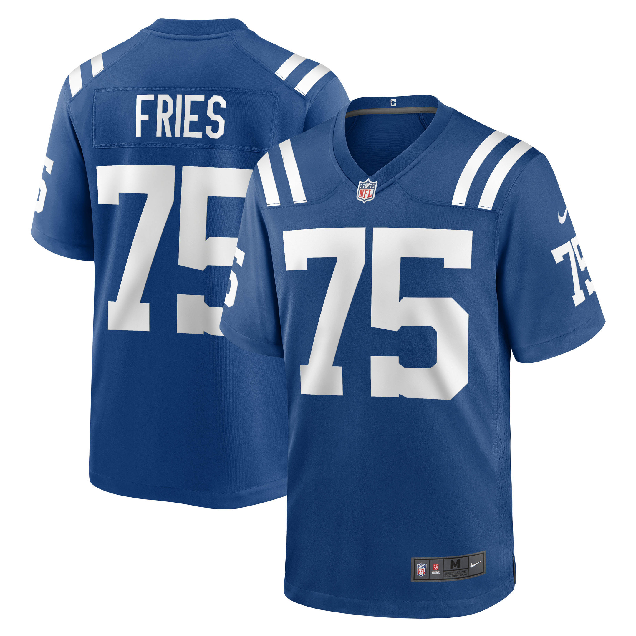 Will Fries Indianapolis Colts Game Jersey - Royal Nfl
