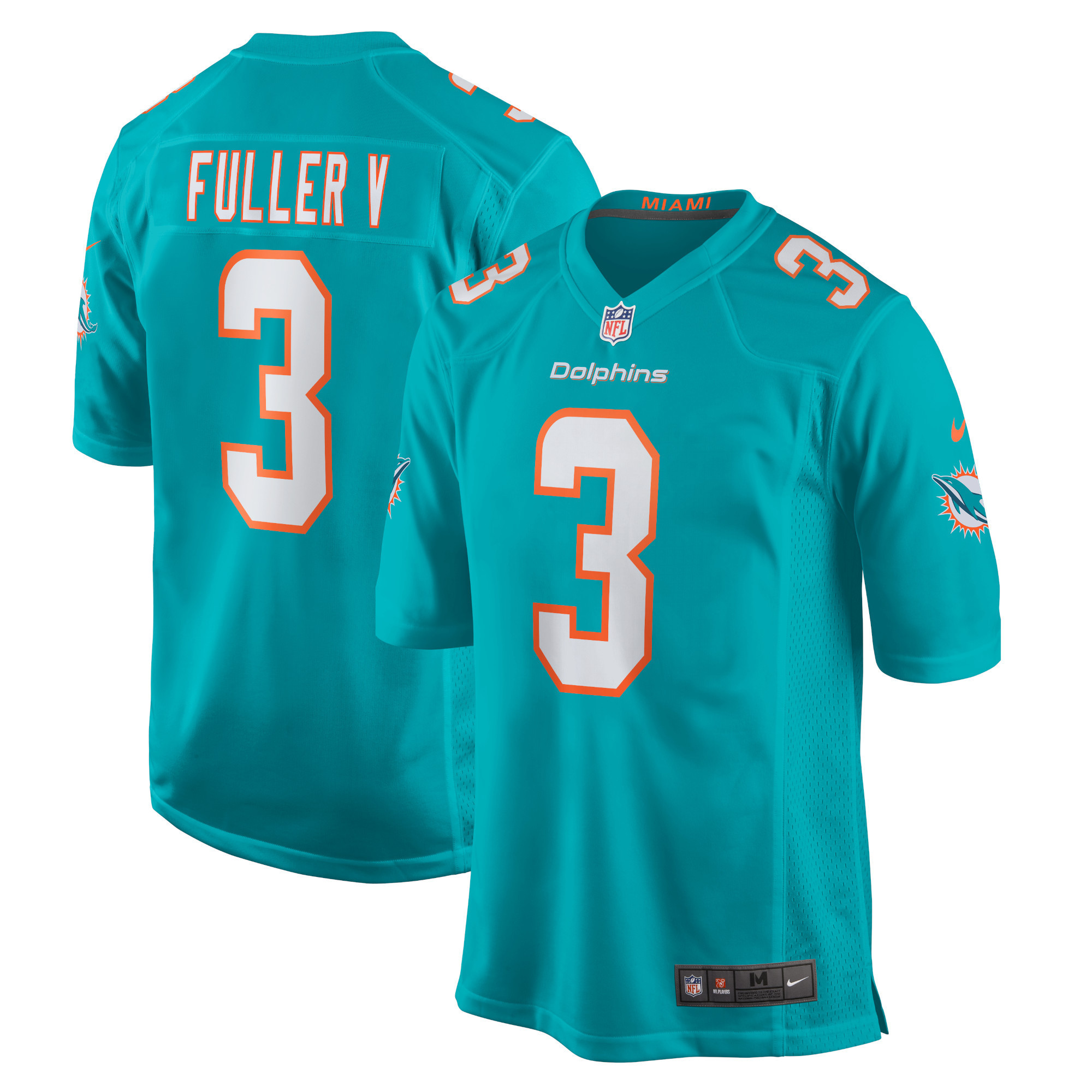 Will Fuller V Miami Dolphins Game Jersey - Aqua Nfl