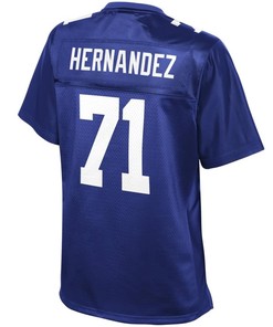 Will Hernandez New York Giants Nfl Pro Line Womens Player Jersey - Royal