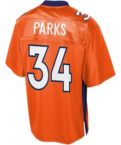 Will Parks Denver Broncos Nfl Pro Line Player Jersey - Orange