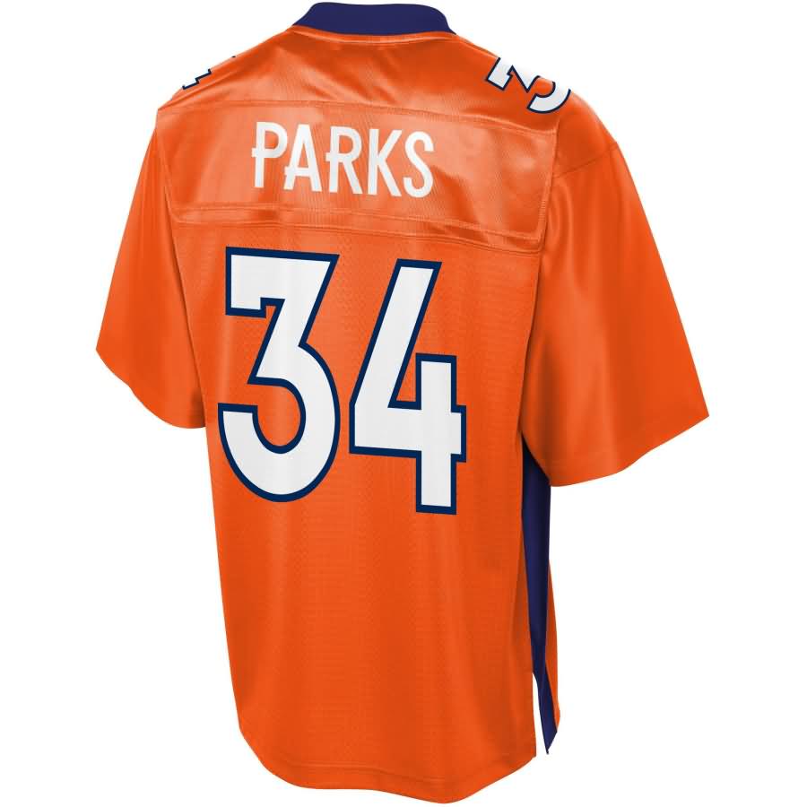 Will Parks Denver Broncos Nfl Pro Line Player Jersey - Orange