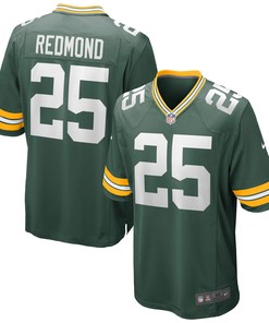 Will Redmond Green Bay Packers Game Jersey - Green Nfl