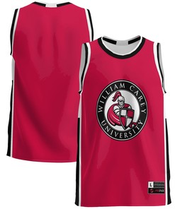 William Carey Crusaders Basketball Jersey - Red Ncaa