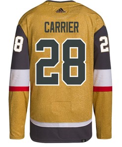 William Carrier 28 Vegas Golden Knights Stanley Cup 2023 Final Patch Home Breakaway Men Jersey - Gold