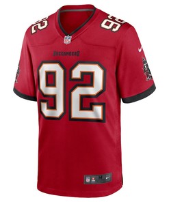 William Gholston 92 Tampa Bay Buccaneers Game Jersey - Red
