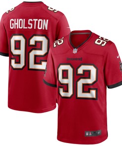William Gholston Tampa Bay Buccaneers Game Jersey - Red Nfl