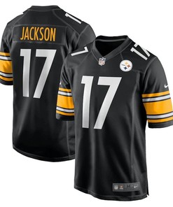 William Jackson 17 Pittsburgh Steelers Game Player Jersey - Black
