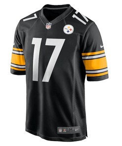 William Jackson 17 Pittsburgh Steelers Game Player Jersey - Black