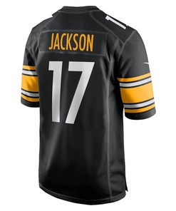 William Jackson 17 Pittsburgh Steelers Game Player Jersey - Black