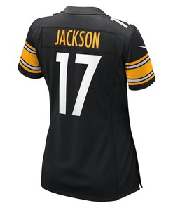 William Jackson 17 Pittsburgh Steelers Women's Game Player Jersey - Black