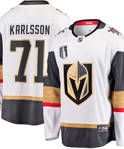 William Karlsson 71 Vegas Golden Knights 2023 Stanley Cup Final Away Breakaway Player Jersey - White
