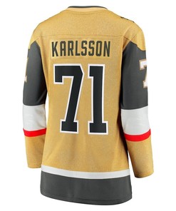 William Karlsson 71 Vegas Golden Knights Women's 2023 Stanley Cup Final Home Breakaway Player Jersey - Gold
