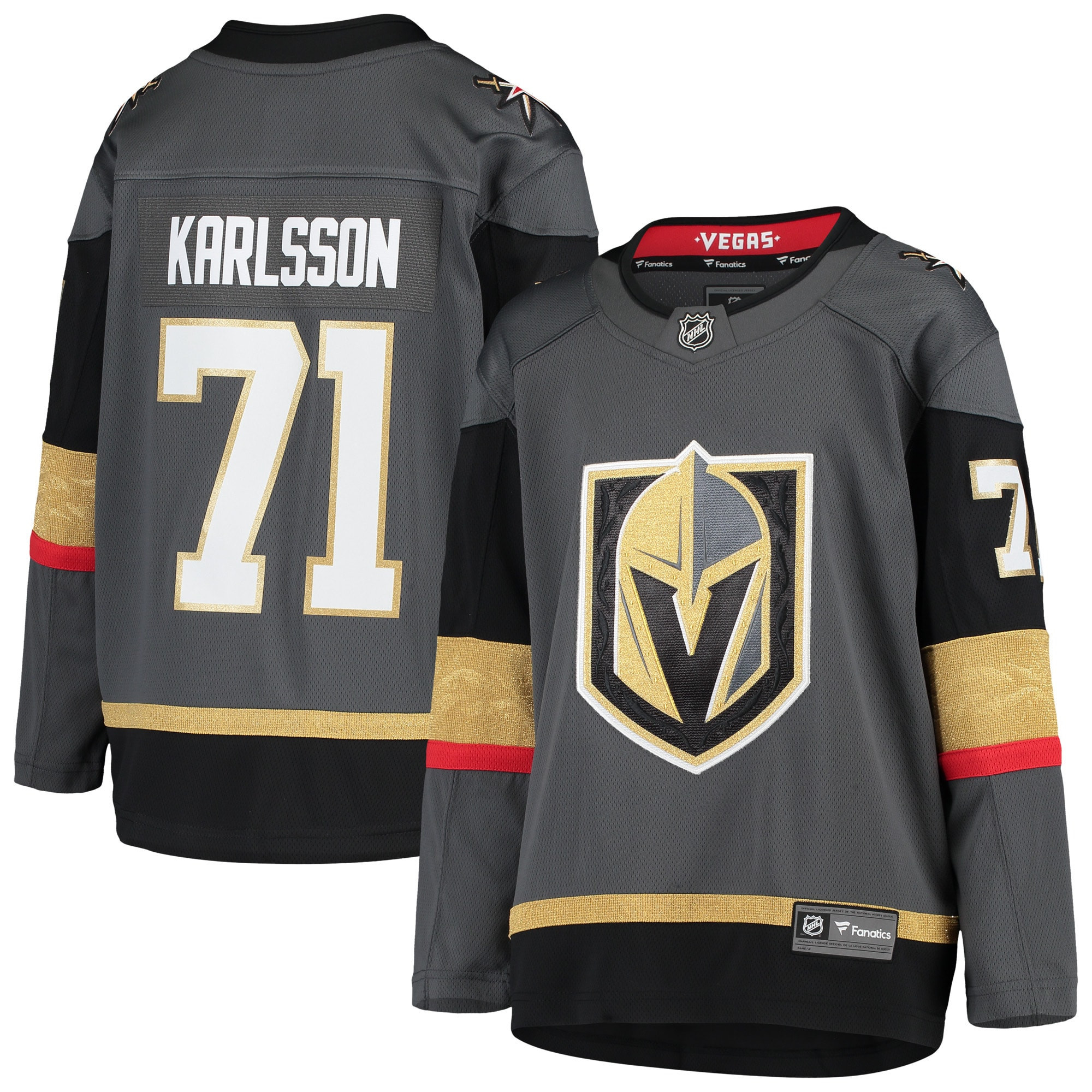 William Karlsson Vegas Golden Knights Fanatics Branded Premier Breakaway Player Jersey - Black Nhl