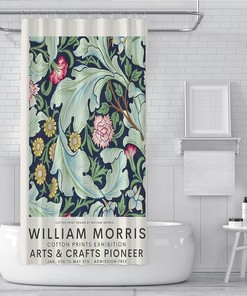 William Morris Painting Bathroom Shower Curtain - Waterproof Fabric