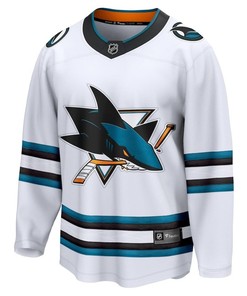 William Smith #43 San Jose Shark 2023 NHL Draft Away Men Jersey - White