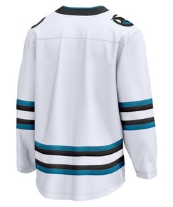 William Smith #43 San Jose Shark 2023 NHL Draft Away Men Jersey - White
