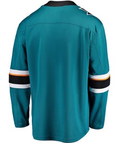 William Smith #43 San Jose Shark 2023 NHL Draft Home Men Jersey - Teal