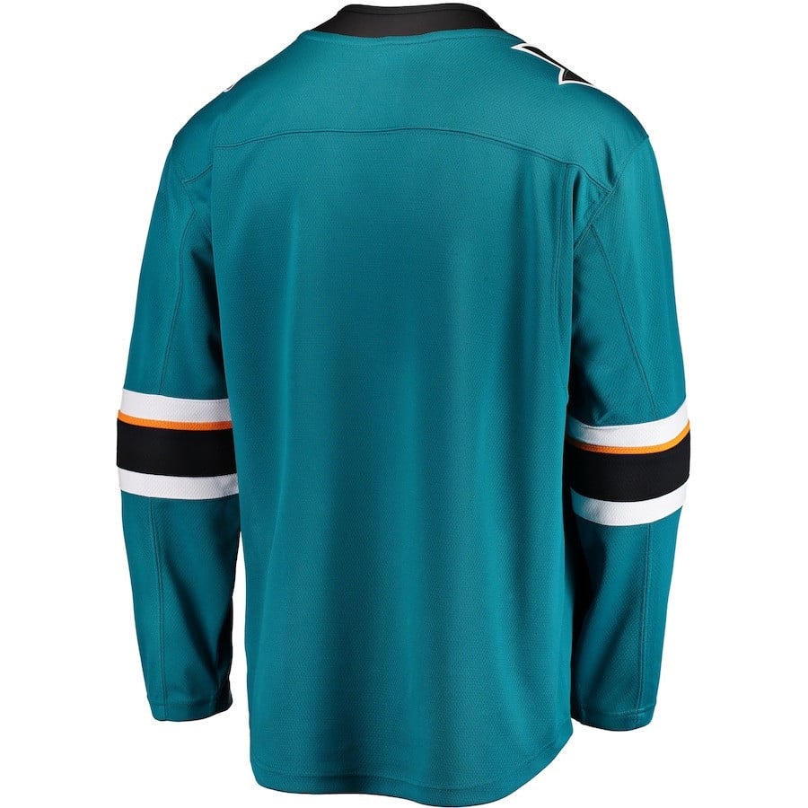 William Smith #43 San Jose Shark 2023 NHL Draft Home Men Jersey - Teal
