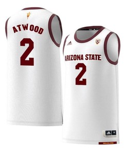 Willie Atwood 2 Arizona State Sun Devils Retro Basketball Men Jersey - White