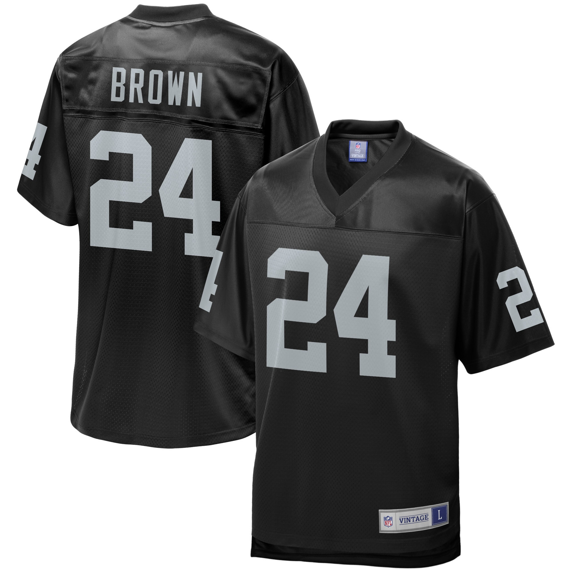 Willie Brown Las Vegas Raiders Nfl Pro Line Retired Player Jersey - Black Nfl