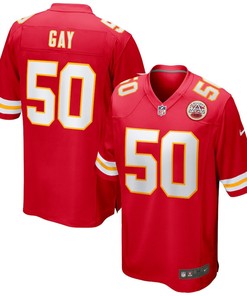 Willie Gay 50 Kansas City Chiefs Game Jersey - Red
