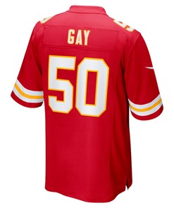 Willie Gay 50 Kansas City Chiefs Game Jersey - Red